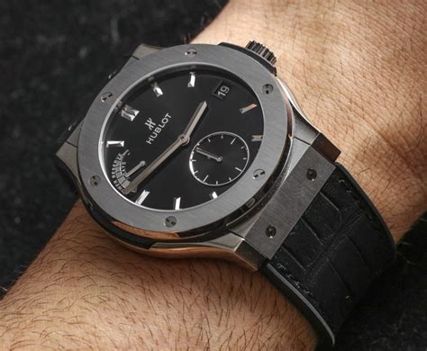 hublot classic automatic rebiew|Hublot Classic Fusion Power Reserve Titanium Watch Review.